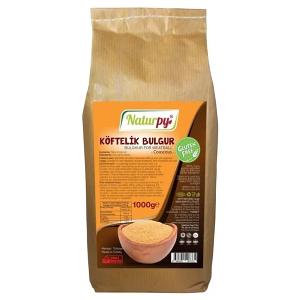 Naturpy Glutensiz Köftelik Bulgur 1 kg