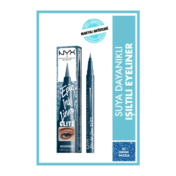 NYX Professional Makeup Epic Ink Liner Glitz Eyeliner