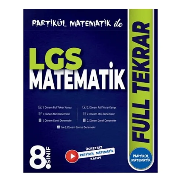 Partikül Matematik ile 8. Sınıf LGS Matematik Full Tekrar