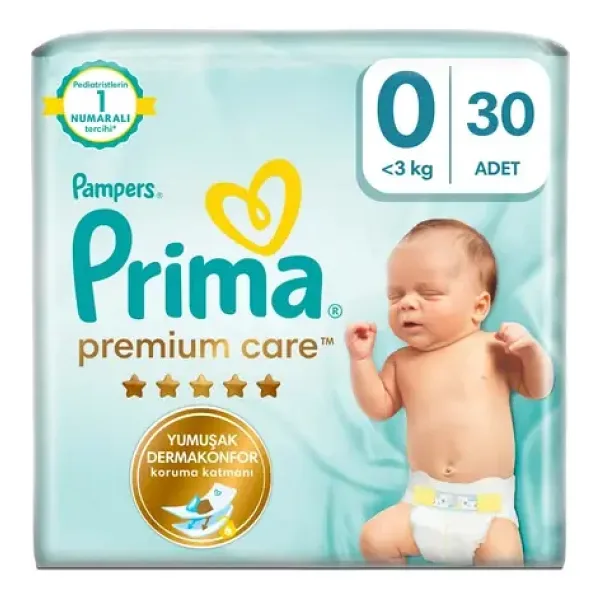 Prima Premium Care Prematüre 30'lu Bebek Bezi