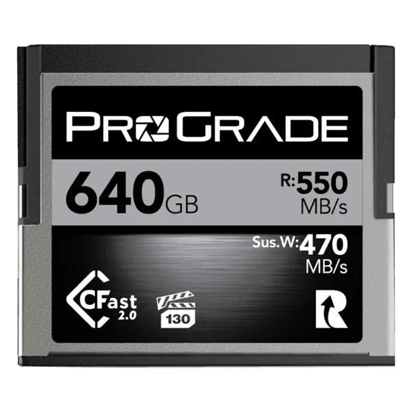 ProGrade Digital 640GB CFast 2.0 Hafıza Kartı
