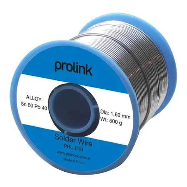 Prolink Lehim Teli 500Gr 1,6Mm 60/40 Prl-019