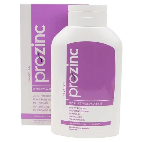 Prozinc Sülfatsız Kepek Önleyici Şampuan 300 ml Bitkisel Formül Yağlı ve Kepekli Saç Tipleri
