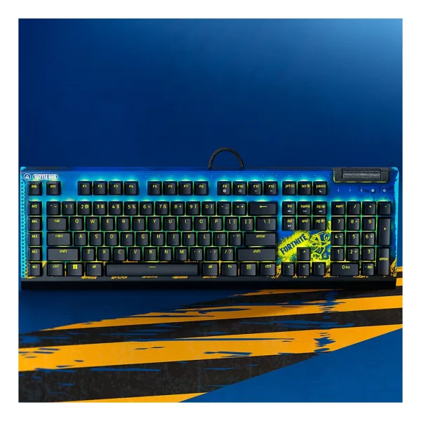 Razer BlackWidow V4 X Fortnite Edition RGB Yellow Switch Kablolu Mekanik Oyuncu Klavyesi