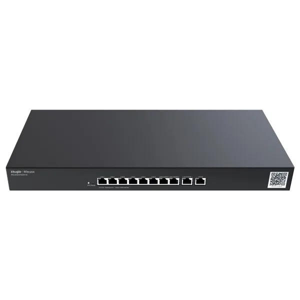 Ruijie RG-EG310GH-P-E 10 Port Gigabit 10/100/1000 8 Port PoE/PoE+ Yonetilebilir Gateway/Router