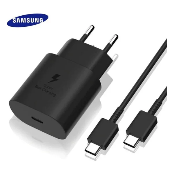 Samsung Galaxy S20 / S20 / S20 Ultra Type-C 25W Orjinal Hızlı Şarj Aleti Cihazı Adaptörü 25 Watt