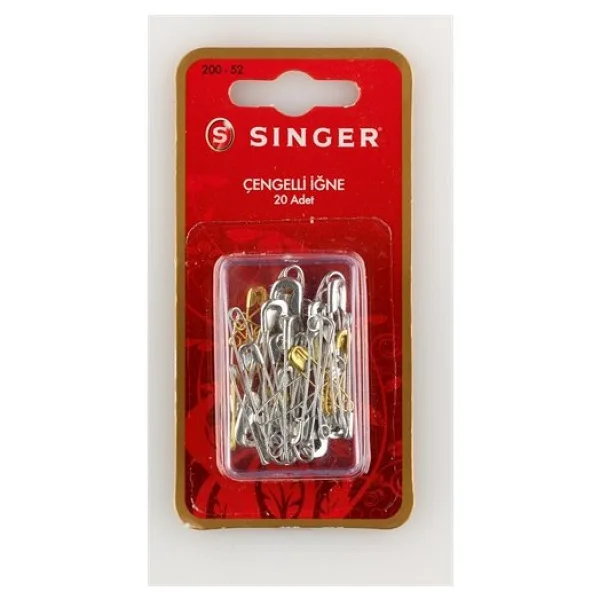 Singer 200-52 Çengelli İğne (20 adet)