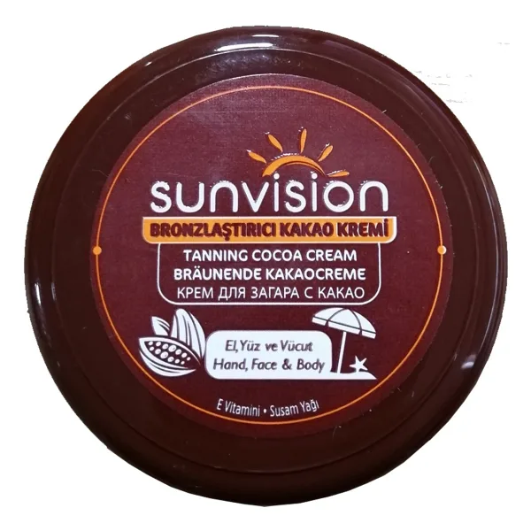 Sunvision Bronzlaştırıcı Kakao Kremi 100 ml