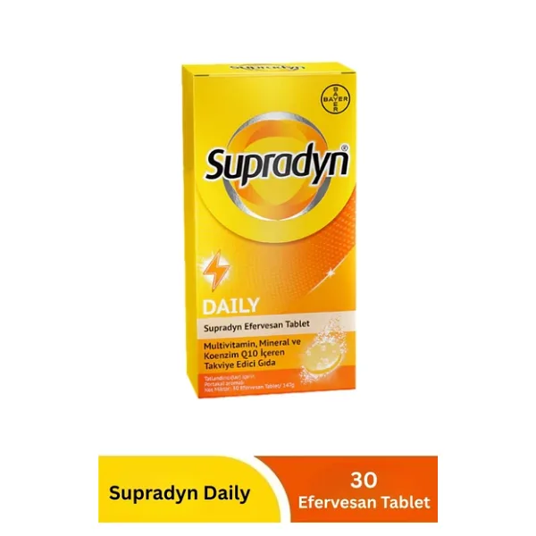 Supradyn Daily Koenzim Q10 Efervesan 30 Tablet