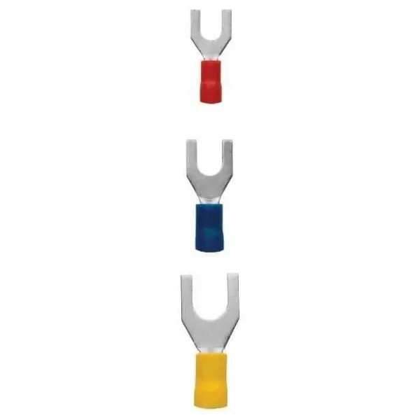 SV 5.5-5 4.0-6.0 mm Sarı Çatal Tip İzoleli Kablo Ucu 10 Adet