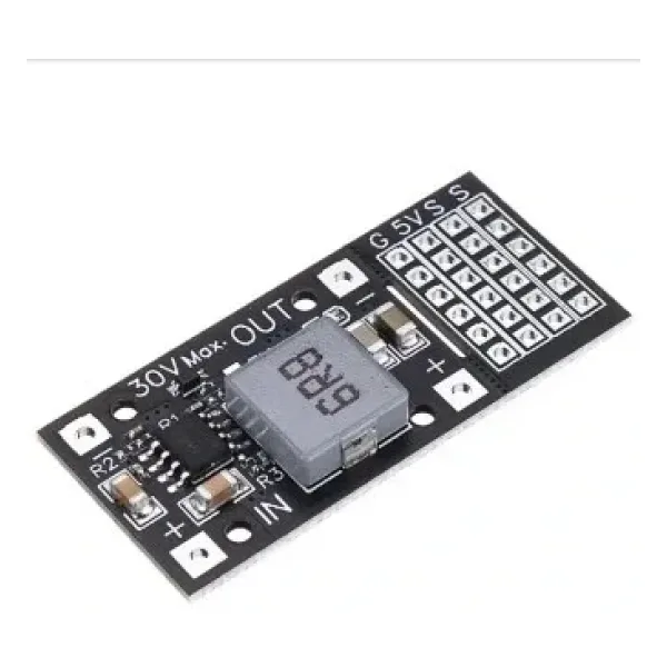 SY8205 7-30V'tan 5V'a 5A Voltaj Düşürücü - Servo Sürücü Güç Kartı