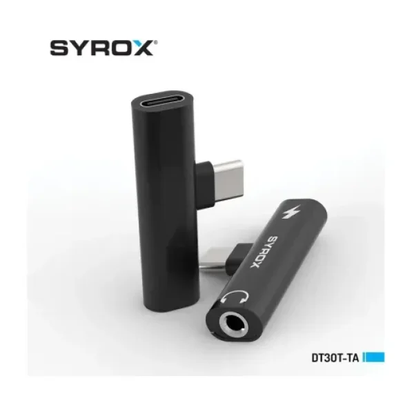 Syrox DT30T-TA Type-C to Aux Dönüştürücü