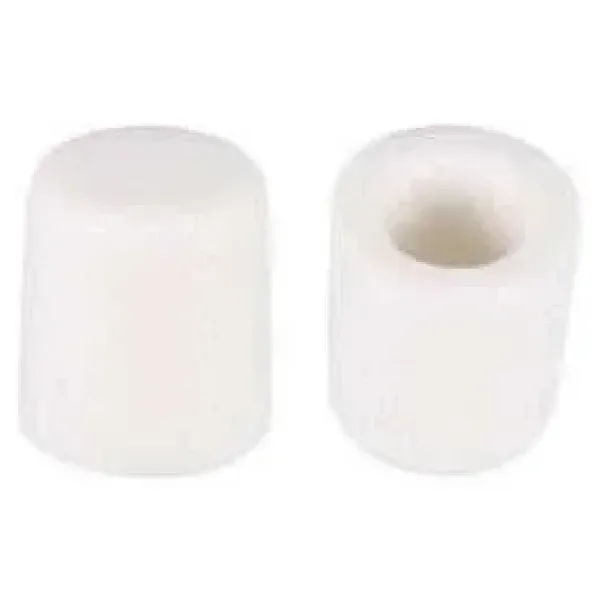 Tact Switch Kapağı Çap 3.1mm Beyaz - 6x6mm Switch ile Uyumlu