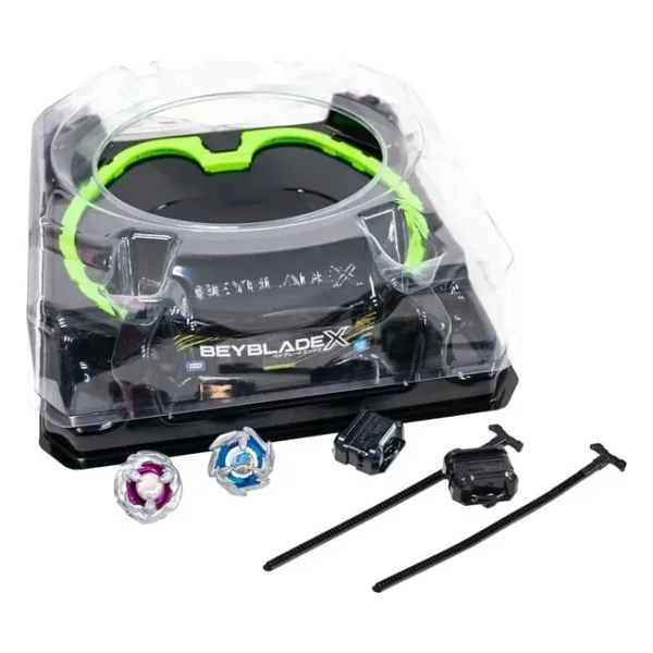 Takara Tomy Beyblade X Xtreme Battle Set - Arena, 2 Top, 2 Fırlatıcı, 8+ Yaş, Orijinal