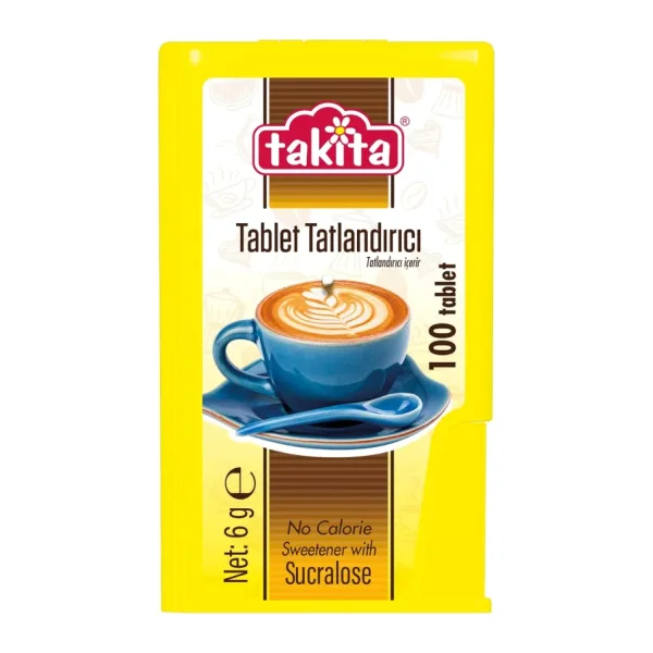 Takita Sukralozlu Tablet Tatlandırıcı 100 Tablet