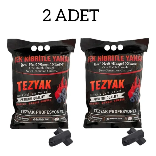 TEZYAK PROFESYONEL MANGAL KÖMÜRÜ