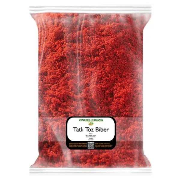 Toz Biber 100 Gr. Tatlı Toz Kırmızı Biber A Kalite Kırmızı Renk Biberi Kırmızı Tatlı Toz Baharat