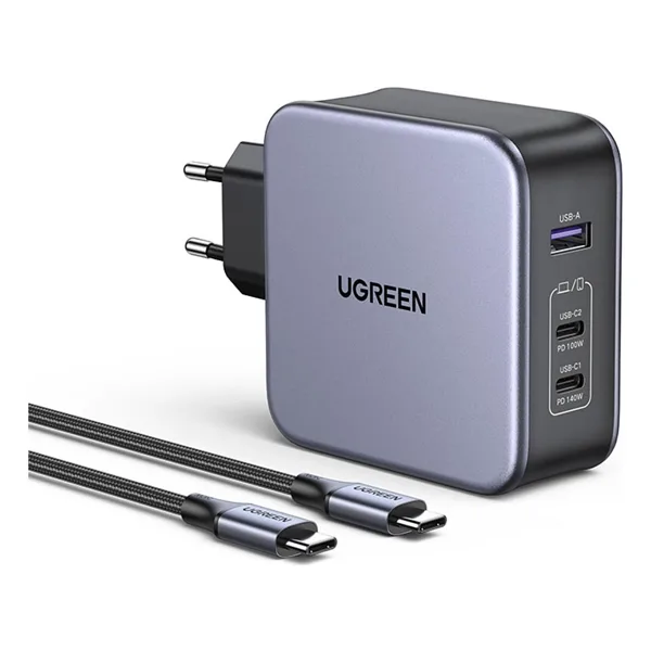 Ugreen Nexode 140 W Type-C Kablolu Hızlı Şarj Aleti