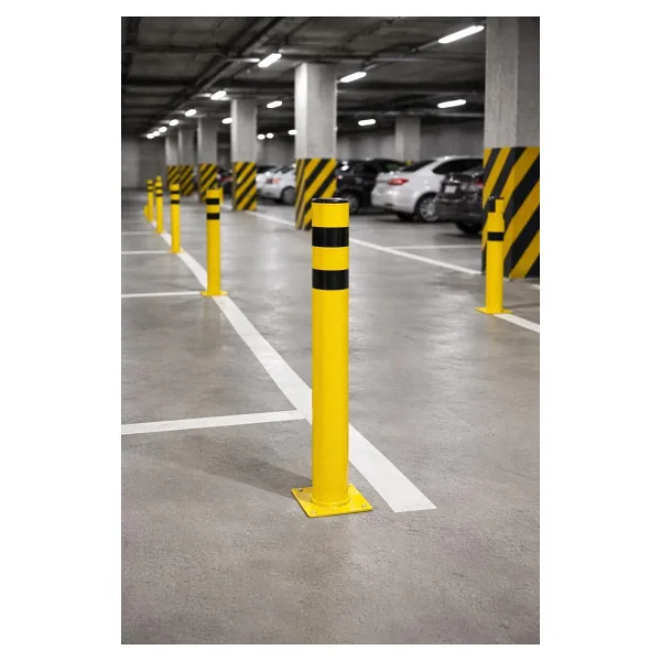 UZM PARK Metal Otopark Demir Duba Delinatör Sabit Park Bariyeri Park Engel Demiri 75cm