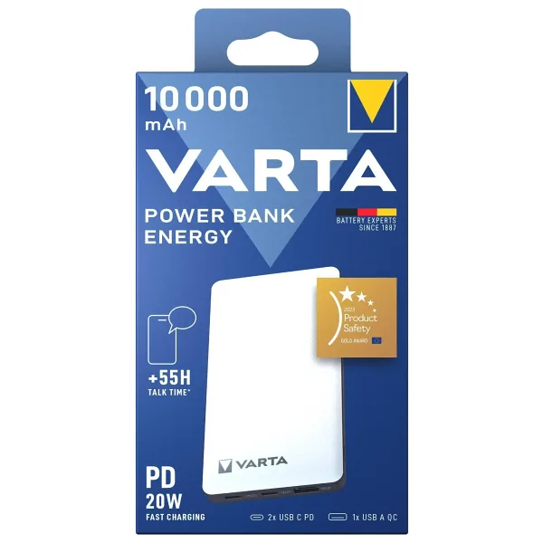 Varta 10000 Mah Energy Powerbank