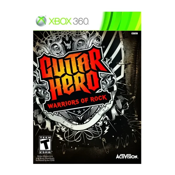 Activision Guitar Hero Warriors Of Rock Xbox 360