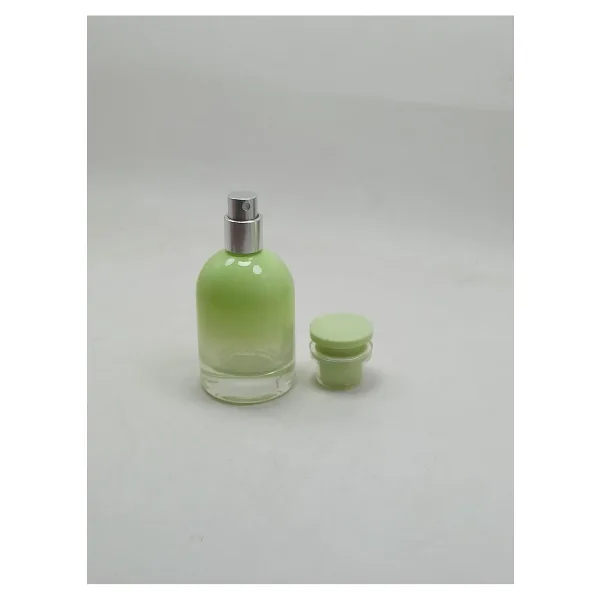 ANADOLU PARFÜM, Boş Cam Parfüm/Kolonya Sprey Şişesi, Kolay Doldurulabilir, Yeşil Renkli, 50ml