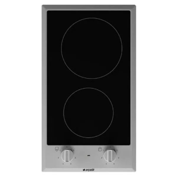 Arçelik D 332 VI Siyah Vitroseramik Elektrikli Ankastre Domino Ocak