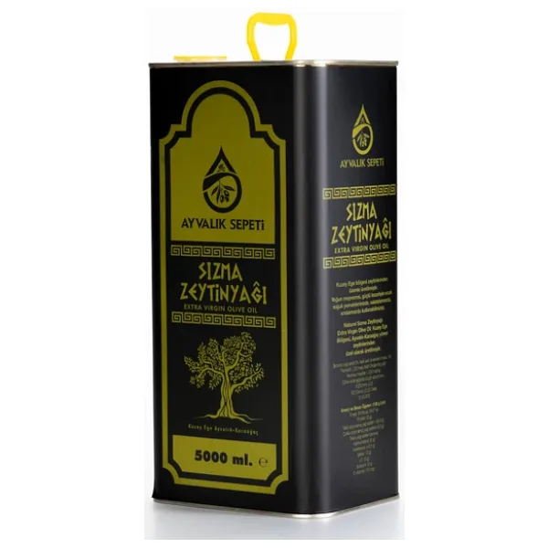 Ayvalık Erken Hasat Natürel Sızma Zeytinyağı 5lt