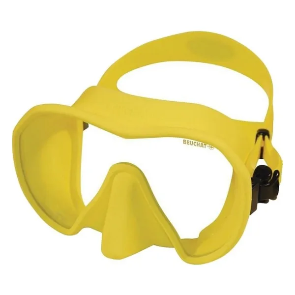 Beuchat Maxlux S Mask Dalış Maskesi - Yellow Sarı-Tek Beden
