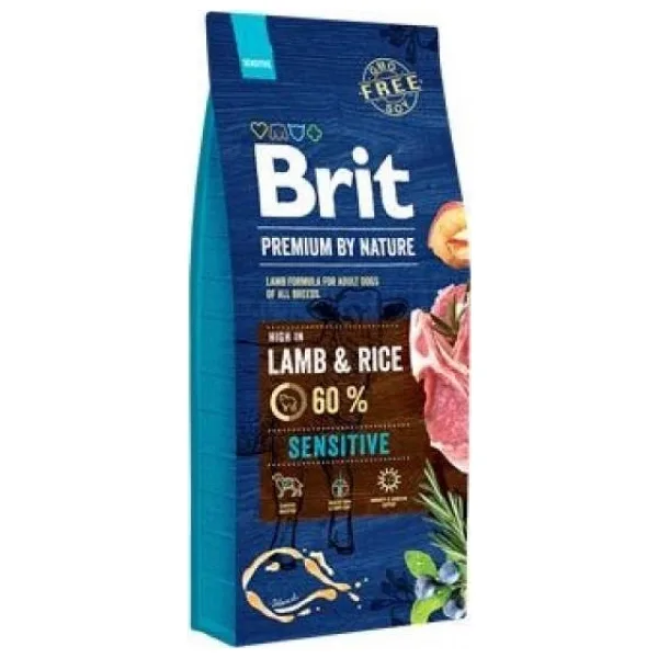 Brit Premium Nature Sensitive Kuzu Etli 15 kg Yetişkin Köpek Maması
