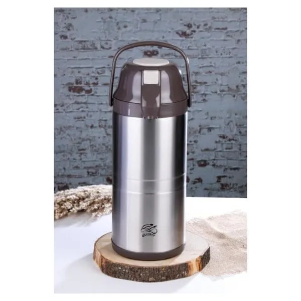 Cooker CKR-2009 Kahverengi 4.5 lt Pompalı Çelik Termos