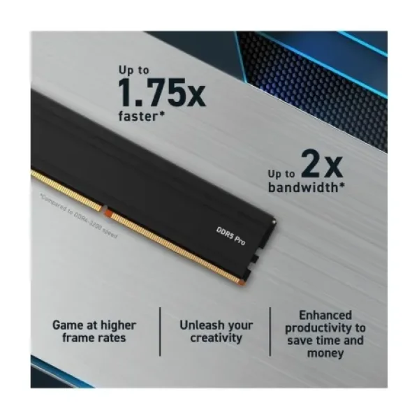 Crucial Pro 16 GB 5600 MHz CL46 CP16G56C46U5 DDR5 Ram