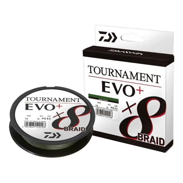 Daiwa Tournament Evo+ 8X 135 m 0.08 mm 4.9 kg Dark Green İp Misina