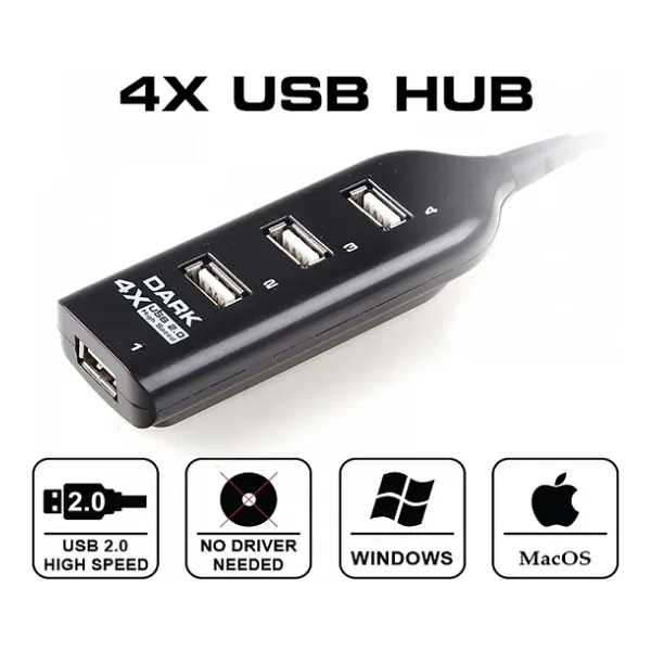 Dark Connect Master U24 DK-AC-USB24 USB Çoğaltıcı