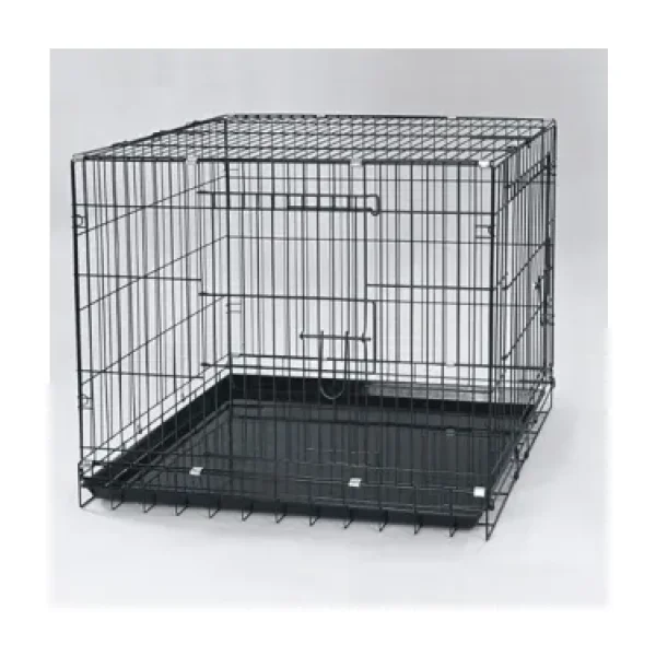 Dayang Metal Köpek Kafesi - Siyah 93x56.5x63.5 Cm