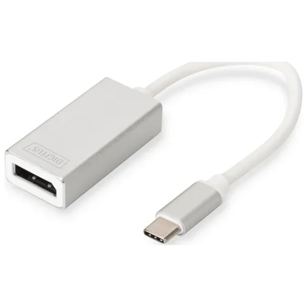Digitus USB 3.0 (USB Tip C) - DisplayPort (DP) Grafik AdaptörübrGiriş: 1 x USB Tip C