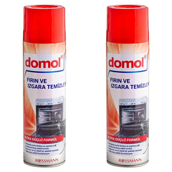 Domol Fırın ve Izgara Temizleyeci 500 ml. x 2 Adet