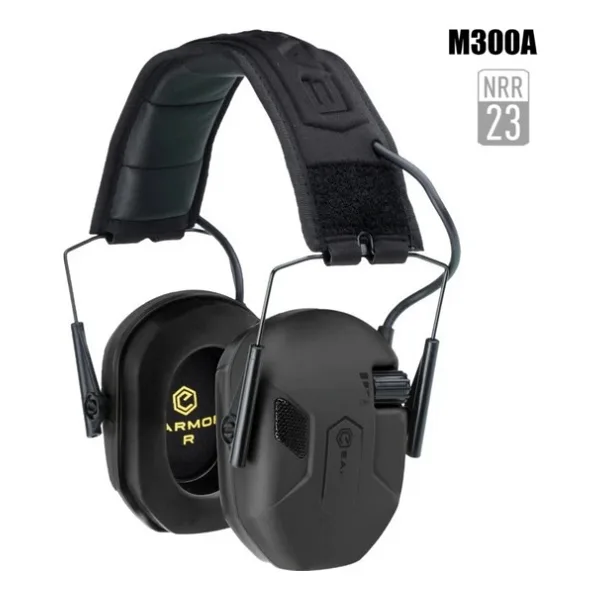 Earmor M300A Elektronik Atış Kulaklığı Kulak Koruması (Coyote Brown) Kahverengi M300A-CB - Standart - 1 Adet