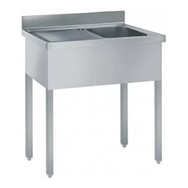 Electrolux Professional Tek Evyeli Tezgah (400x500 Mm), Damlalık Solda - 1000 Mm SL10SN