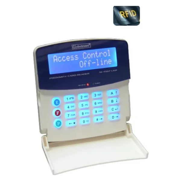 Electrosec AC-1567LKR Rfid Lcd Okuyucu Keypad