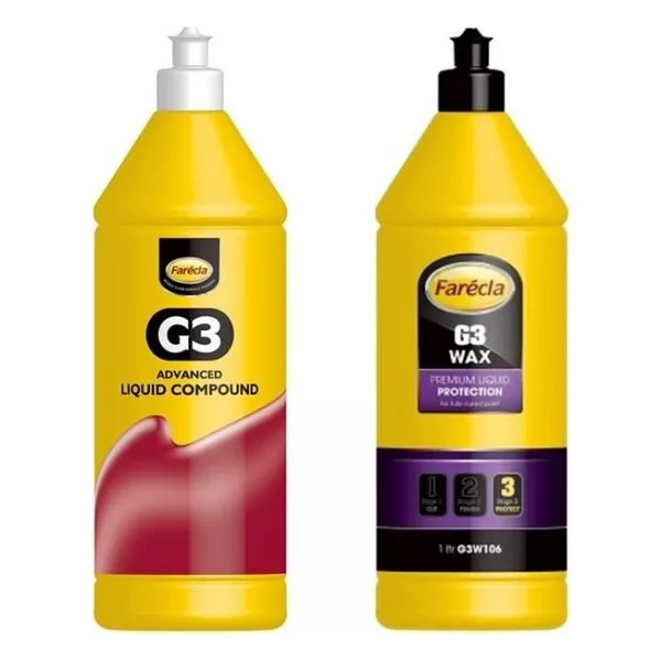 Farecla G3 Premium Kalite Sıvı Pasta ve Wax Cila 1 Litre Kolay Uygulama ile Etkili Temizlik