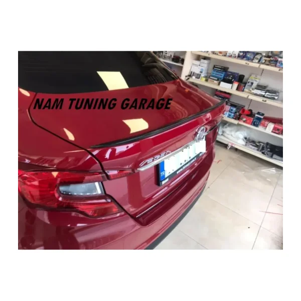 Fiat Egea Spoiler Spoyler Bagaj Üstü Çıta, Parlak Siyah Sedan
