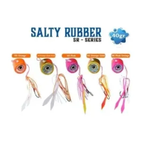 Fujin Salty Rubber 40gr Sr Serisi Tai Rubber Set 06 Pink Orange Sr-12