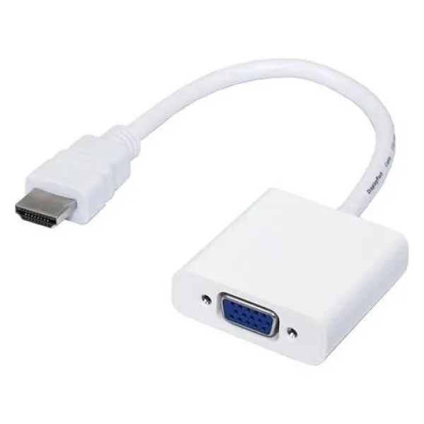 HDMI TO VGA KABLO ÇEVİRİCİ DÖNÜŞTÜRÜCÜ + SES