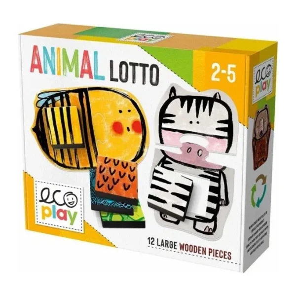 Headu Ecoplay Anımal Lotto (2-5 Yaş)