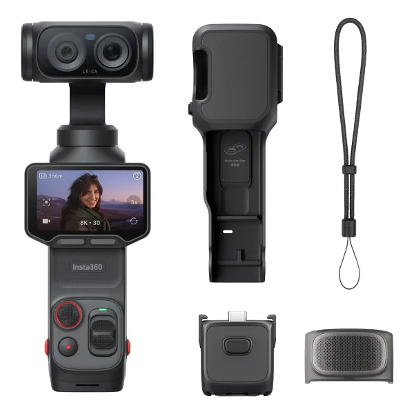 Insta360 Luna Ultra Standard Combo Siyah Gimbal