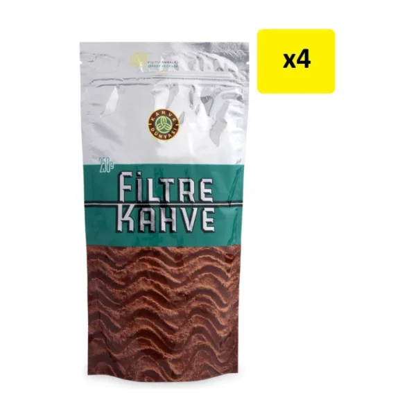 Kahve Dünyası Filtre Kahve 250 gr 4'lü