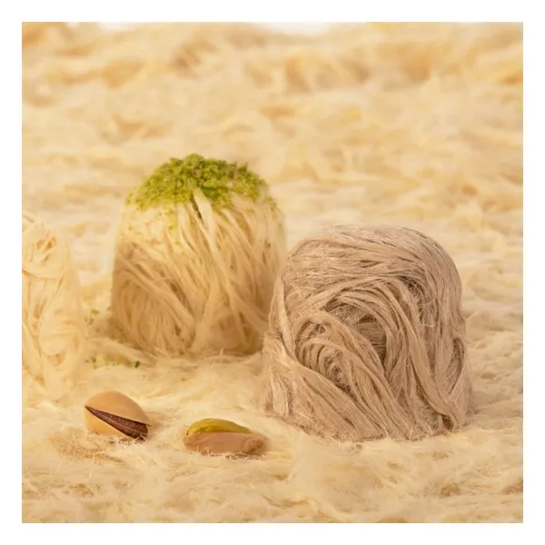 Kakaolu & Vanilyalı Antep Fıstıklı Pişmaniye 250g