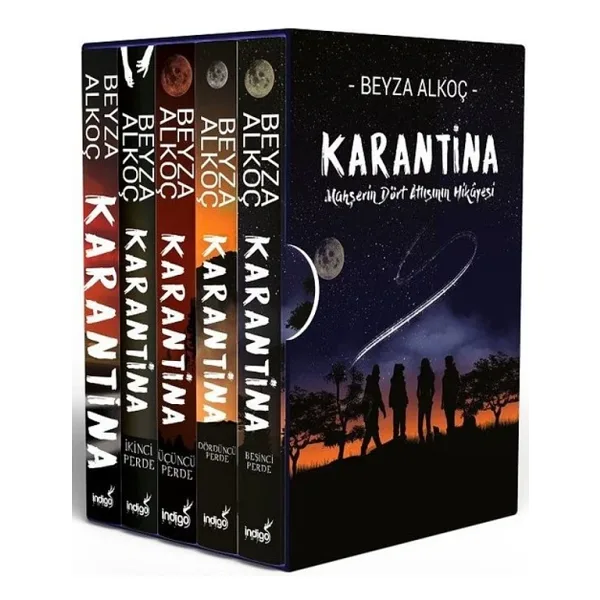 Karantina Serisi 5 Kitap Set - Beyza Alkoç