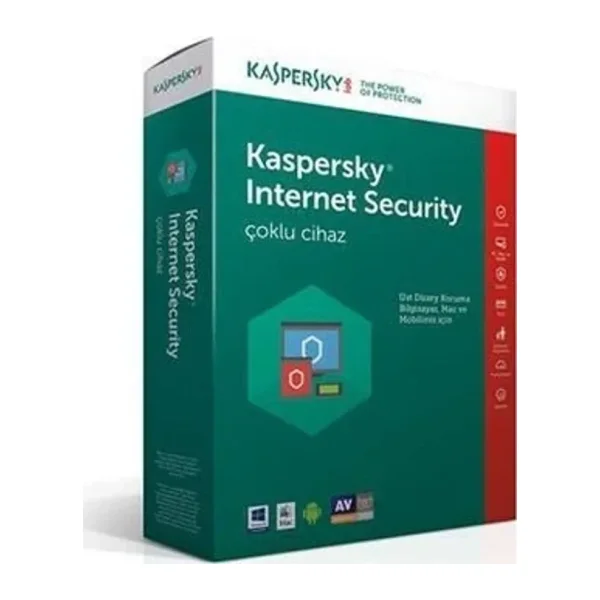 Kaspersky Internet Security 2 Kullanıcı 1 Yıl